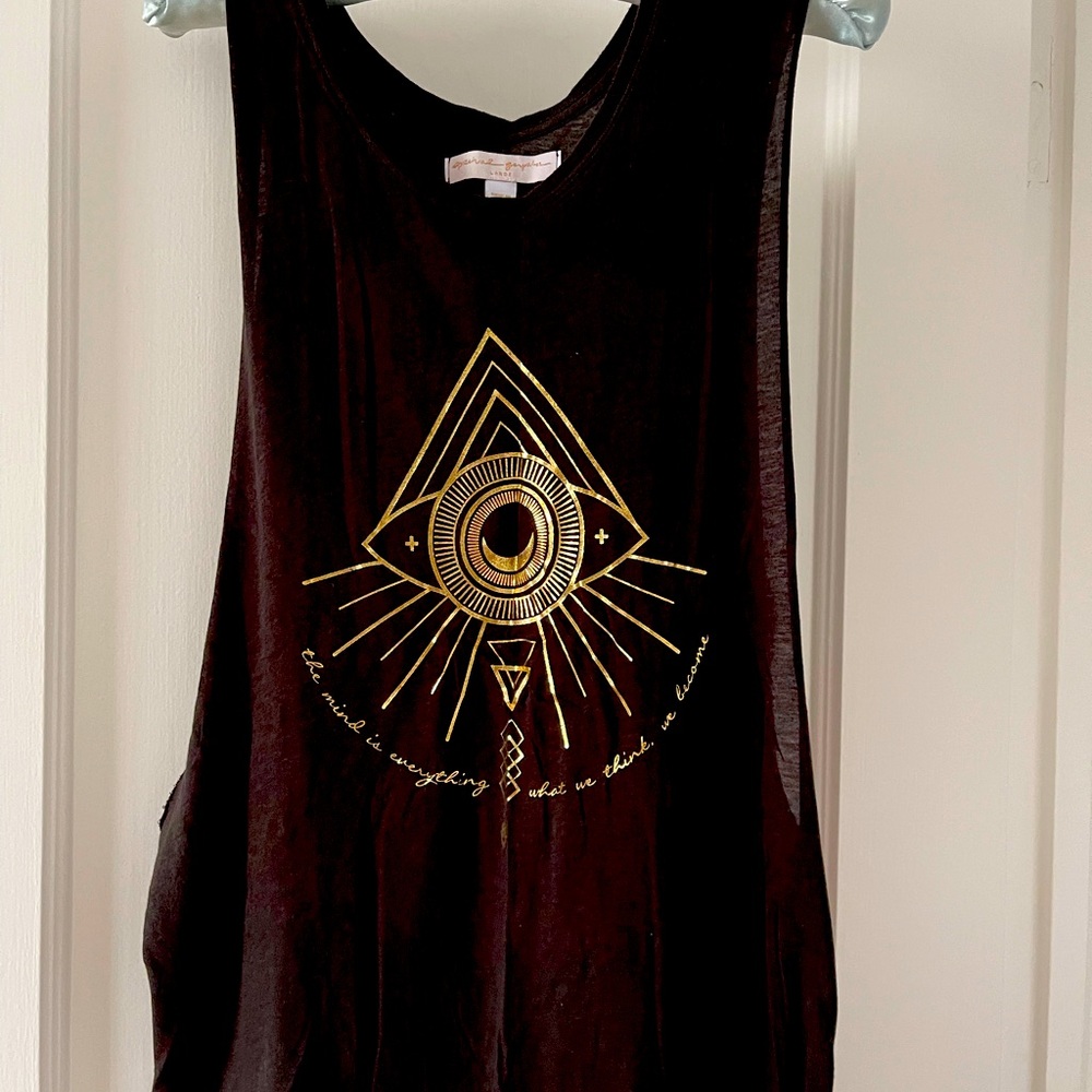 Spiritual gangster long muscle tee